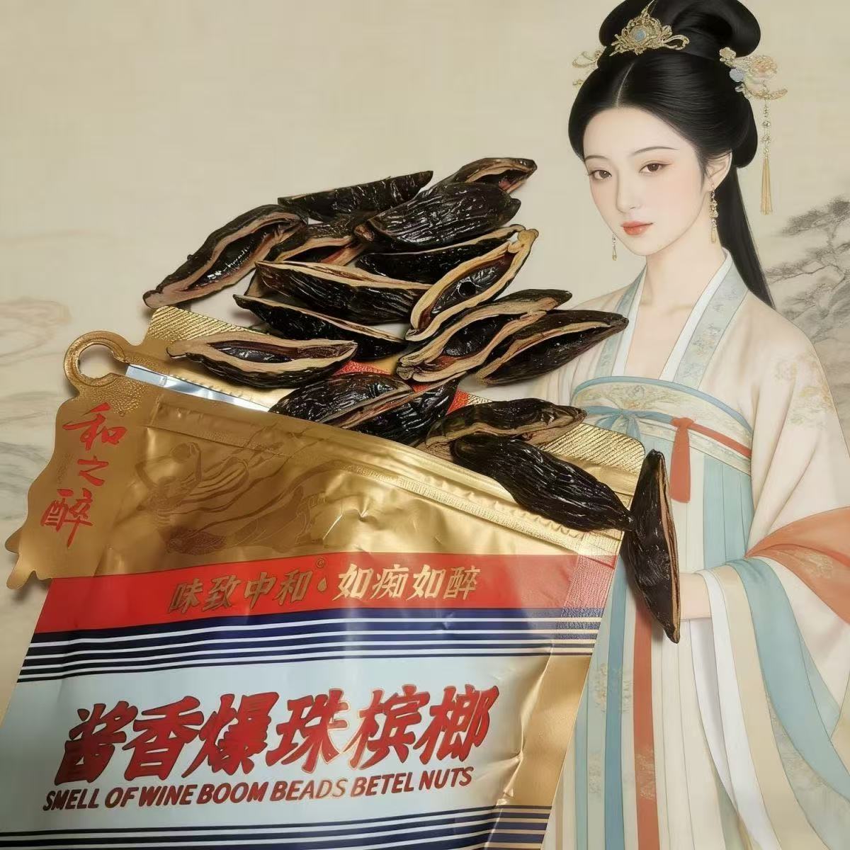 200高端系列 酱香白酒爆珠槟榔｜特色酒香风味槟榔