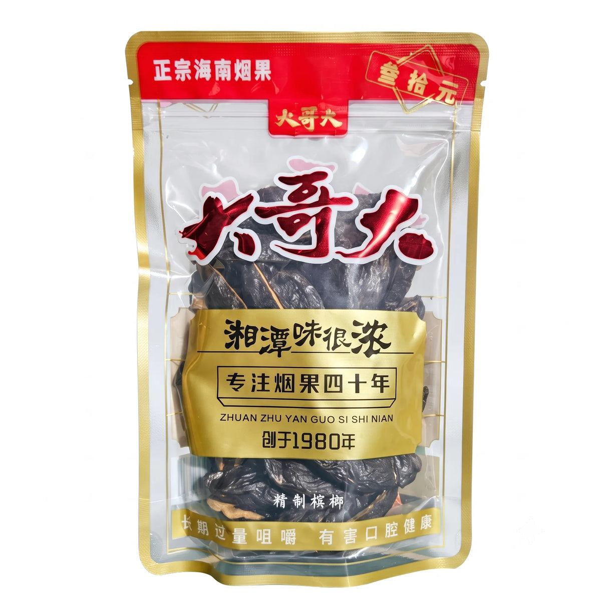 大哥大煙果檳榔｜經典煙果風味 108g 約35顆 - 榔行檳榔